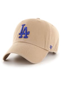 47 Los Angeles Dodgers Clean Up Adjustable Hat - Khaki