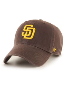 47 San Diego Padres Clean Up Adjustable Hat - Brown