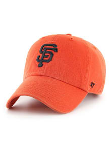 47 San Francisco Giants Clean Up Adjustable Hat - Orange