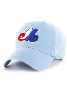 47 Washington Nationals Cooperstown Clean Up Adjustable Hat - Light Blue