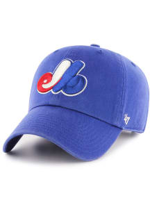 47 Washington Nationals Cooperstown Clean Up Adjustable Hat - Blue