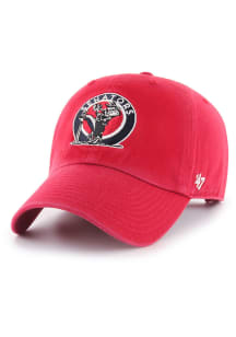 47 Washington Nationals Cooperstown Clean Up Adjustable Hat - Red