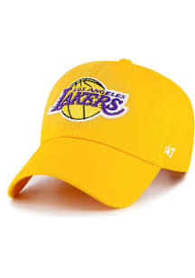 47 Los Angeles Lakers Clean Up Adjustable Hat - Gold