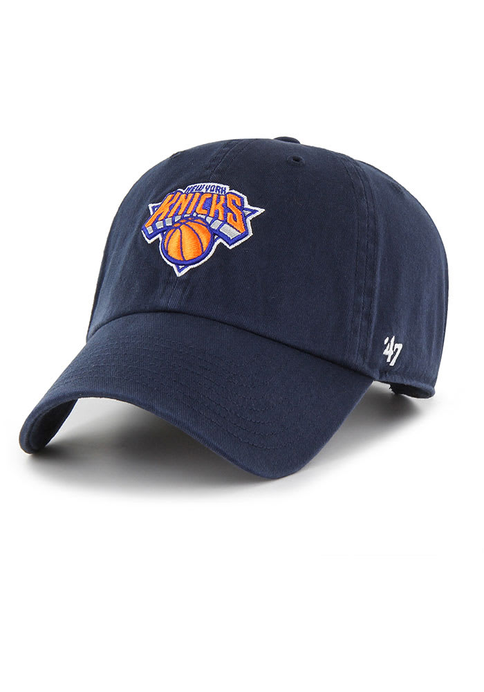 47 New York Knicks NAVY Clean Up Adjustable Hat - 47000368