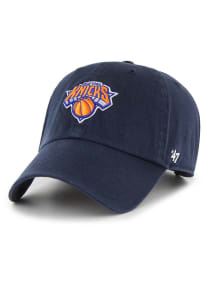 47 New York Knicks Clean Up Adjustable Hat - Navy Blue