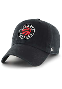 47 Toronto Raptors Clean Up Adjustable Hat - Black