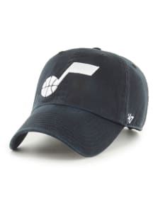 47 Utah Jazz Clean Up Adjustable Hat - Black
