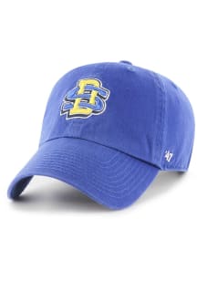 47 South Dakota State Jackrabbits Clean Up Adjustable Hat - Blue