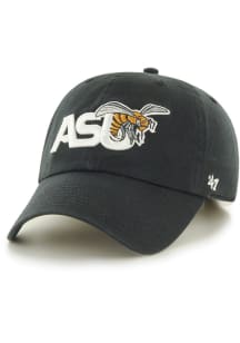 47 Alabama State Hornets Clean Up Adjustable Hat - Black
