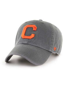 47 Clemson Tigers Vintage Clean Up Adjustable Hat - Charcoal