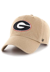 47 Georgia Bulldogs Clean Up Adjustable Hat - Khaki