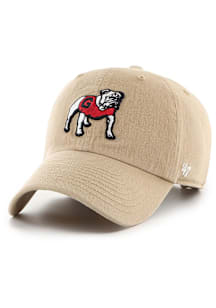 47 Georgia Bulldogs Clean Up Adjustable Hat - Khaki