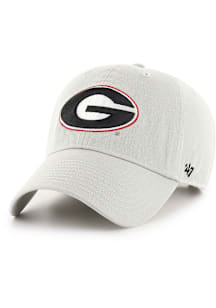 47 Georgia Bulldogs Clean Up Adjustable Hat - Grey