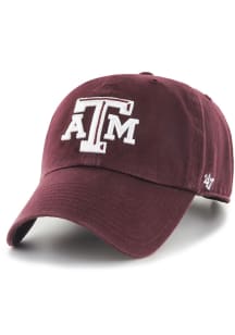 47 Texas A&amp;M Aggies Clean Up Adjustable Hat - Maroon