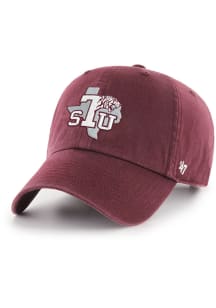 47 Texas Southern Tigers Clean Up Adjustable Hat - Maroon