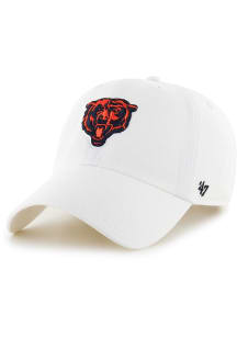 47 Chicago Bears Clean Up Adjustable Hat - White