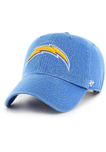 47 Los Angeles Chargers Clean Up Adjustable Hat - Blue