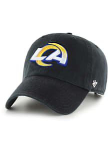 47 Los Angeles Rams Clean Up Adjustable Hat - Black