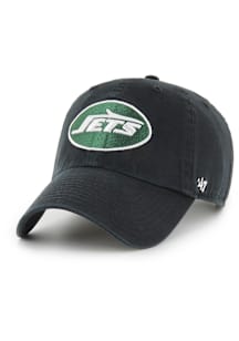 47 New York Jets Clean Up Adjustable Hat - Black