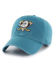 47 Anaheim Ducks Clean Up Adjustable Hat - Teal