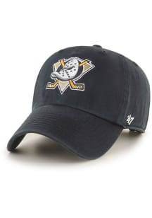 47 Anaheim Ducks Clean Up Adjustable Hat - Black