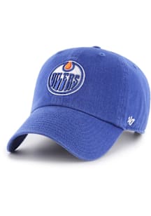 47 Edmonton Oilers Clean Up Adjustable Hat - Blue