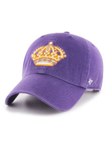 47 Los Angeles Kings Vintage Clean Up Adjustable Hat - Purple