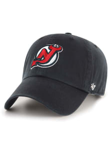 47 New Jersey Devils Clean Up Adjustable Hat - Black
