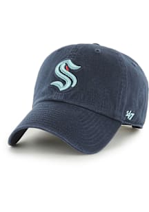 47 Seattle Kraken Clean Up Adjustable Hat - Navy Blue