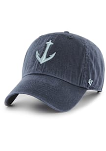 47 Seattle Kraken Clean Up Adjustable Hat - Navy Blue
