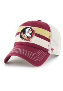47 Florida State Seminoles Clubhouse Boon Clean Up Adjustable Hat - Cardinal