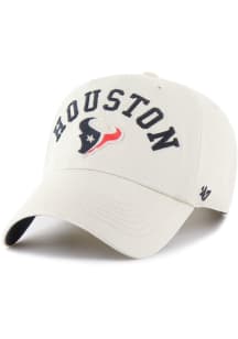 47 Houston Texans Clubhouse Faber Clean Up Adjustable Hat - White