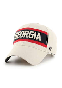 47 Georgia Bulldogs Crossroad MVP Adjustable Hat - Ivory