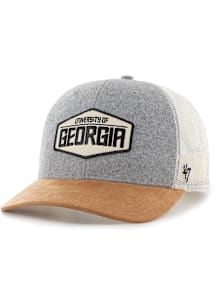 47 Georgia Bulldogs Drover Trucker Adjustable Hat - Grey