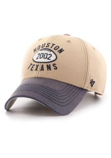 47 Houston Texans Dusted Abilene MVP Adjustable Hat - Khaki