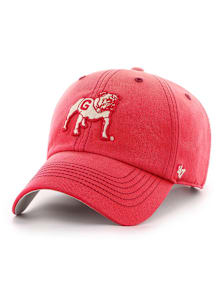 47 Georgia Bulldogs Dusted Clean Up Adjustable Hat - Red