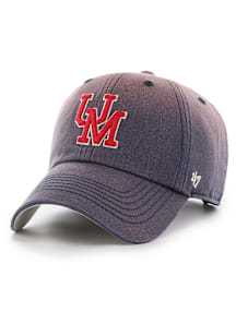 47 Ole Miss Rebels Vintage Dusted Clean Up Adjustable Hat - Navy Blue