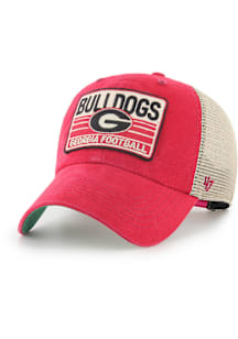 47 Georgia Bulldogs Four Stroke Clean Up Adjustable Hat - Red