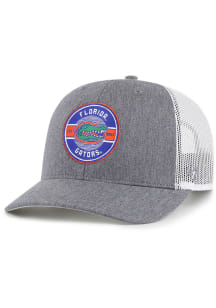 47 Florida Gators Hash Mark Trucker Adjustable Hat - Charcoal