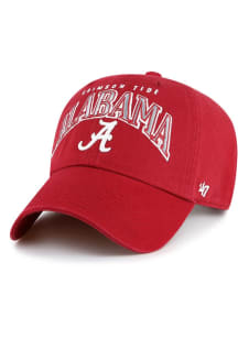 47 Alabama Crimson Tide Jansson Clean Up Adjustable Hat - Red