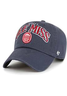47 Ole Miss Rebels Jansson Clean Up Adjustable Hat - Navy Blue