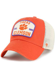 47 Clemson Tigers McCall Clean Up Adjustable Hat - Orange