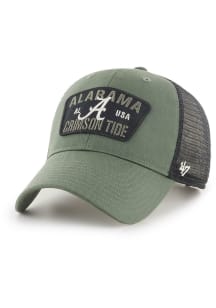 47 Alabama Crimson Tide OHT Ashwood MVP Adjustable Hat - Green