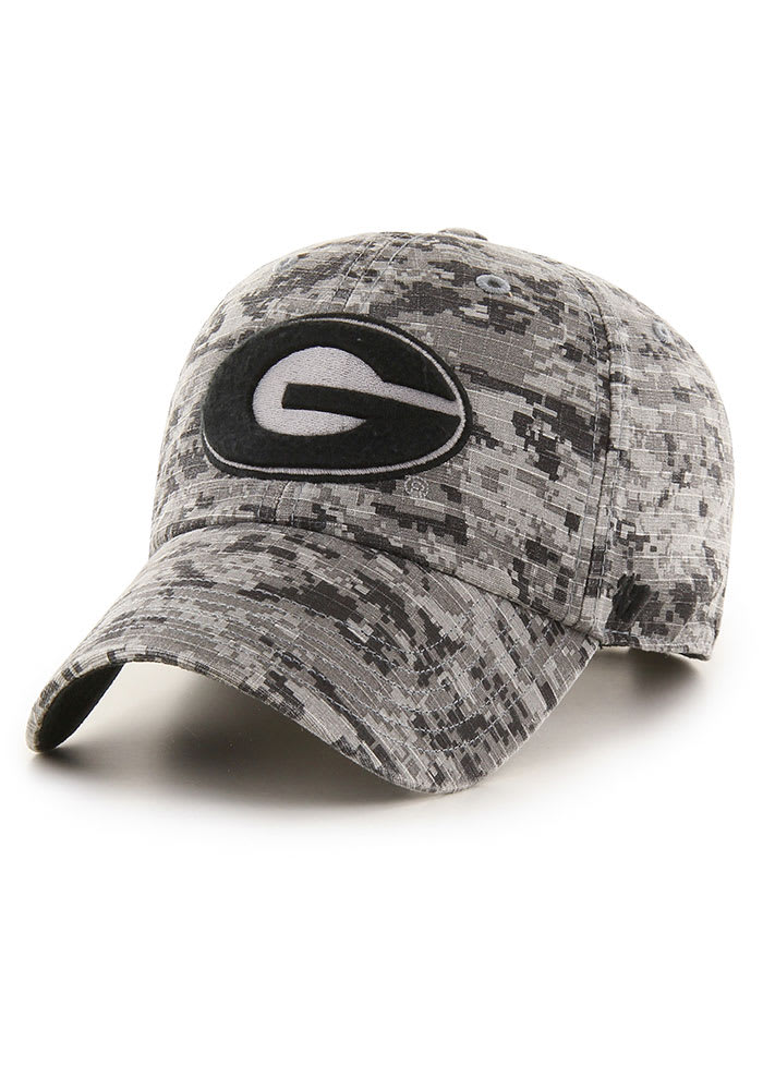 47 Georgia Bulldogs GRAY OHT Nilan Clean Up Adjustable Hat - 47000744