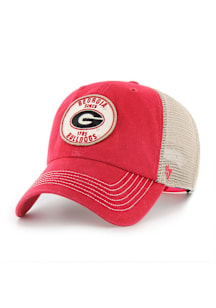 47 Georgia Bulldogs Pitstop Clean Up Adjustable Hat - Red