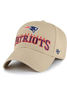 47 New England Patriots Powell MVP Adjustable Hat - Khaki