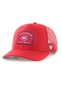 47 Montreal Canadiens Primer Trucker Adjustable Hat - Red