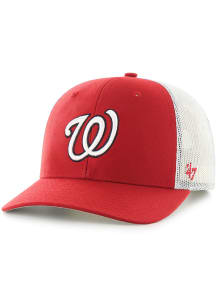 47 Washington Nationals Trucker Adjustable Hat - Red