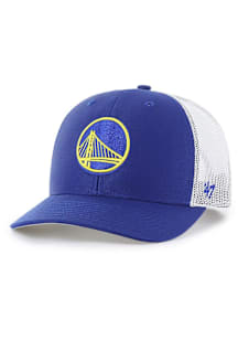 47 Golden State Warriors Trucker Adjustable Hat - Blue
