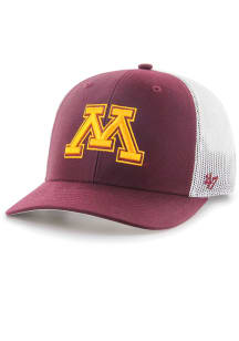 47 Maroon Minnesota Golden Gophers Trucker Adjustable Hat